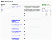 Tablet Screenshot of elearn.mzuni.ac.mw